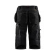 Pantacourt X1500 Coton Noir 15011310 - Taille au choix 