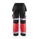 Pantalon artisan X1500 haute-visibilité avec poches flottantes 15081860 - Couleur et taille au choix 