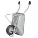 Brouette easy rider 100L, caisse rectangulaire 