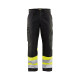Pantalon artisan haute-visibilité 15641811 - Couleur et taille au choix Noir-Jaune fluo
