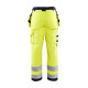 Pantalon artisan multinormes à poches flottantes Jaune-Fluo/Marine 15791514 - Taille au choix 