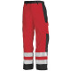 Pantalon hiver classe 2  15831860 Rouge-Noir