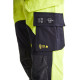 Pantalon multinormes inhérent avec poches flottantes Jaune-Fluo/Marine 15891512 - Taille au choix 