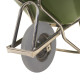 Brouette aluminium profi-Max Plus vert roue anti-crevaison 