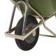 Brouette aluminium profi-Max Plus vert roue pneumatique 