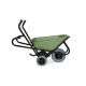 Brouette Ergo Toro 90L (vert) roue anti crevaison 