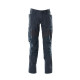 Pantalon de travail avec poches genouillères MASCOT Accelerate - 18579-442-Bleu marine-76-42 