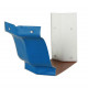 Angle 135° extérieur pour gouttière aluminium dév.300 coloris au choix Bleu-Gentiane