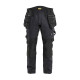 Pantalon artisan stretch STRIKER 19701149 - Couleur au choix Noir-Noir