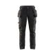Pantalon X1900 artisan stretch 2D 19901141 - Couleur et taille au choix Noir-Noir