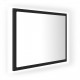 Miroir à LED de salle de bain 60x8,5x37 cm Acrylique - Couleur au choix Gris