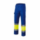 Pantalon bicolore haute visibilité velilla - Couleur et taille au choix Bleu-royal-Jaune
