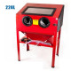 Cabine de sablage 220 litres microbilleuse helloshop26 3418020 