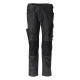 Pantalon de travail avec poches genouillères MASCOT Unique - 21979-459-Noir-48-76 
