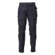 Pantalon de travail avec poches genouillères MASCOT Customized - 22379-311-Bleu marine-56-90 