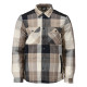 Chemise de travail en flanelle avec doublure fourrure MASCOT Customized - 23104-446-Taupe-XXL 