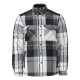 Chemise de travail en flanelle avec doublure fourrure MASCOT Customized - 23104-446-Gris anthracite-M 