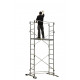 Echafaudage aluminium 4.55 m, cent237703 