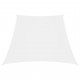  Voile de parasol Tissu Oxford trapèze 2/4x3 m - Couleur au choix Blanc