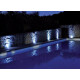 Spot extérieur encastrable sol led 3w ip65 45 - couleur eclairage au choix 