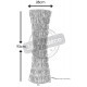 Lampe poelet gris nyria 