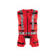 Gilet porte-outils haute-visibilité avec poches flottantes 30321804 - Couleur et taille au choix Rouge fluo