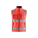 Gilet Softshell haute-visibilité 30492517 - Couleur et taille au choix Rouge-fluo