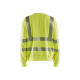 Sweat multinormes avec transferts réfléchissants Jaune-Fluo 30871762 - Taille au choix 