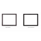 Pack complet insert insert chaudiere double face modele c-570htdf porte battante avec puissance de 21kw marque termofoc + 2x pour insert c-570htdf option cadre 4 cotes acier cadre 4l - dimensions :756x647x40mm (pour 1 face), ref. 31814, tmf31814 