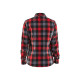 Chemise flanelle femme Rouge-Noir 32091152 - Taille au choix 