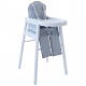 Candide siège rehausseur réglable easy sit gris 194980 