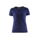T-Shirt col rond femme 33041029 - Couleur et taille au choix Marine