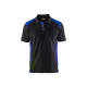 Polo Piqué 33241050 - Couleur et taille au choix Noir-bleu roi