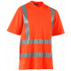 T-shirt haute visibilité polycoton  33801070 Orange