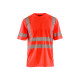 T-shirt haute-visibilité anti-UV coloris au choix  34201013 Rouge fluo