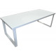 Salon de jardin moderne bleu 6 personnes cyclades 