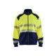 Sweat zippé haute-visibilité 35582528 - Couleur et taille au choix Jaune-fluo-marine