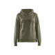 Sweat à capuche imprimé 3D femme 35601158 - Couleur au choix Vert Automne