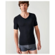 Tee-shirt DAMART Manches courtes - Chaleur 3 - Noir - T.XL - 37795 