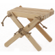 Chilienne scandinave avec repose-pieds mélèze 