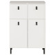 Commode gw-tulsa 60x35x86 cm blanc 