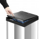 Hailo poubelle big-box touch taille xl 52 l acier inoxydable 0860-101 