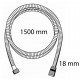 Tuyau de douche 1,5 m chromé 522830344 