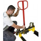 Transpalette Palbac® à géométrie variable 750 kg - Longueur des fourches au choix 