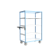 Servante multi-niveaux avec 3 étagères plateau bois 250 kg - Dimensions au choix 965 x 600 x 1460