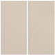 Voile d'ombrage rectangle 3 x 4 m beige 