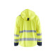 Veste de pluie retardant flamme Jaune-Fluo/Marine 43132022 - Taille au choix 