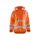 Veste de pluie niveau 1 haute-visibilité 43232000 - Couleur et taille au choix Orange-fluo