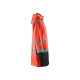 Veste de pluie longue niveau 1 haute-visibilité 43242000 - Couleur et taille au choix 