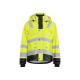 Veste de pluie haute-visibilité niveau 3 43272005 - Couleur au choix Jaune fluo-noir